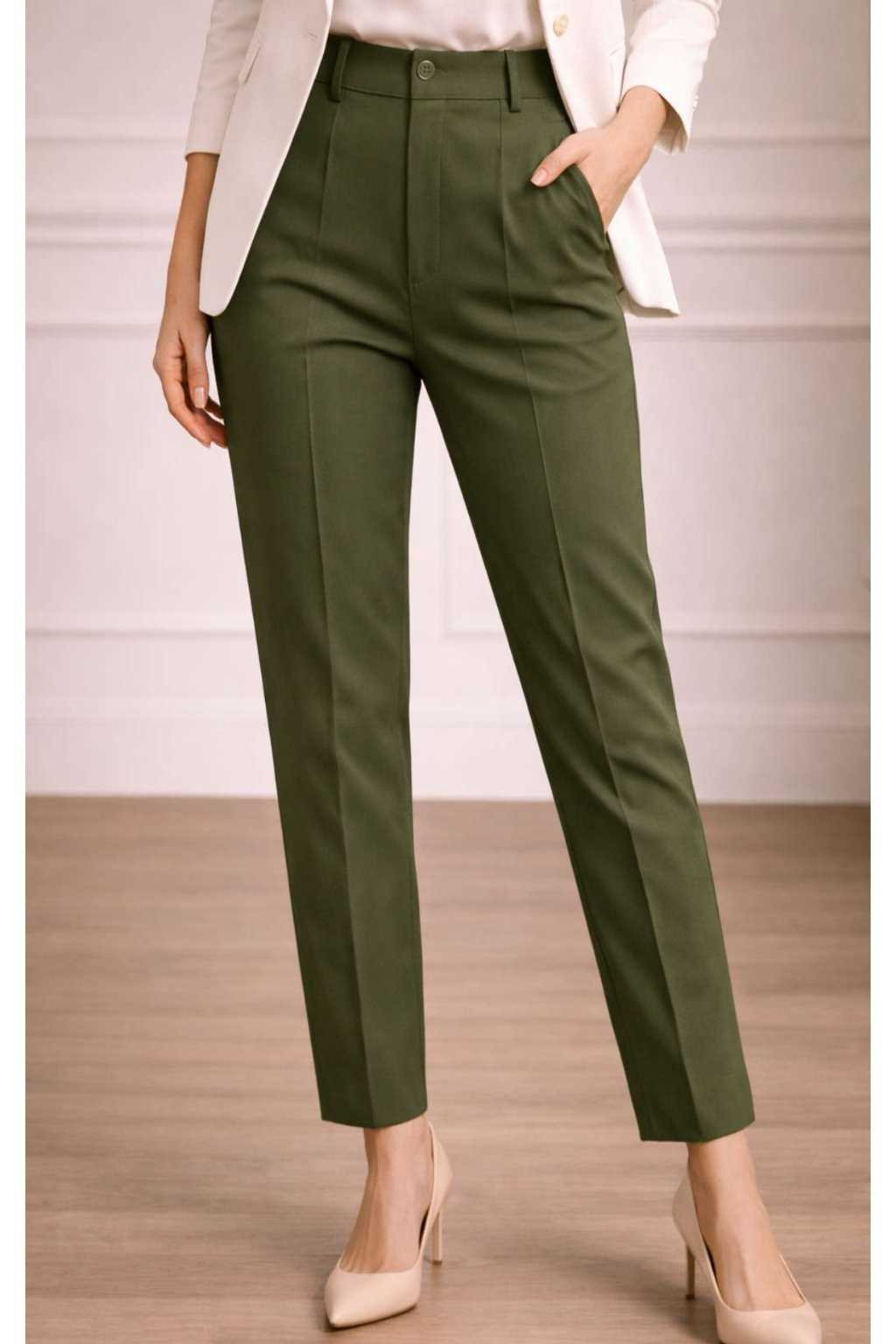 ONEFIT WOMEN'S FORMAL TROUSER OLIVE